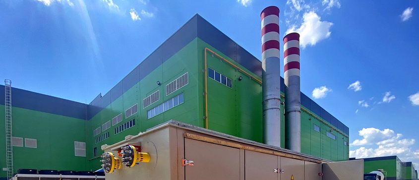Autonomous factory power supply complex